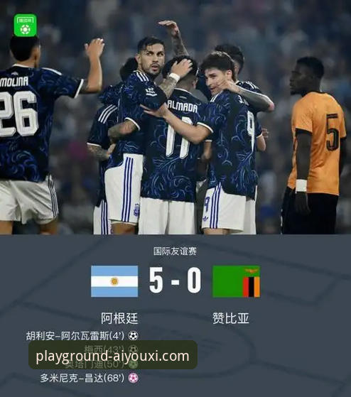 阿根廷5-0大胜赞比亚：友谊赛背后的战术分析与平台观赛体验详解